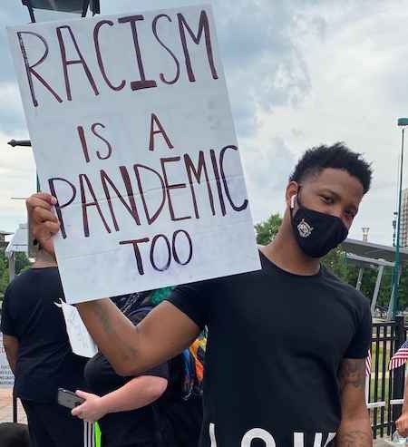 Racism is a Pandemic, too.