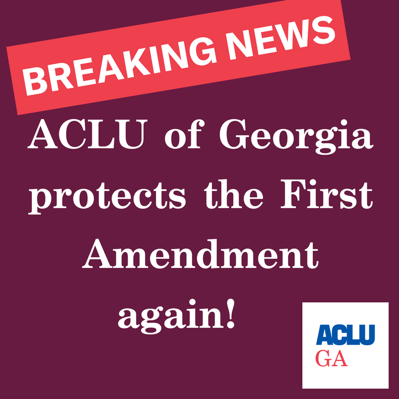 The ACLU of Georgia Files Lawsuit Demanding the State Capitol Police ...