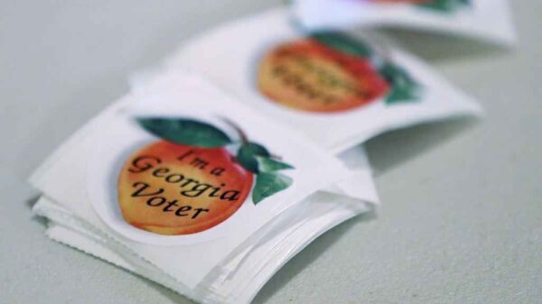 georgia voting stickers