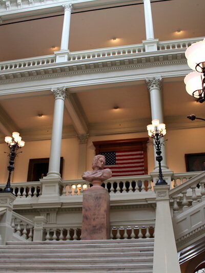 inside GA capitol building