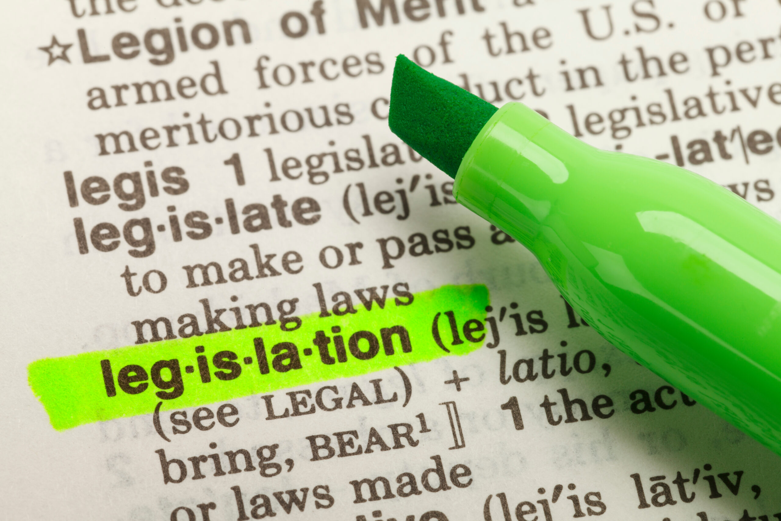 legislation highlighted