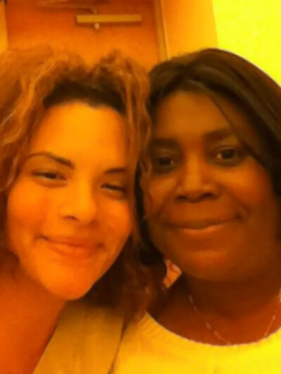 Cherrell Brown, ACLU Community Engagement Manager, & Kim Davis, death penalty abolitionist