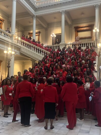 delta group on the capitol steps