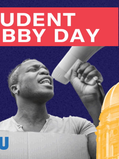 student lobby day