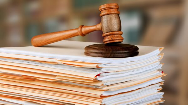 stack of bills with gavel