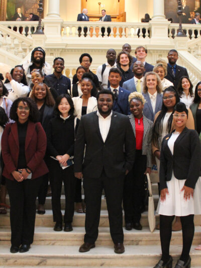 Student Lobby Day 2023 group photo