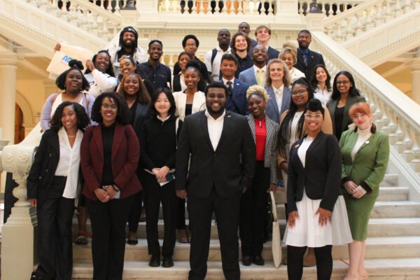 Student Lobby Day 2023 group photo