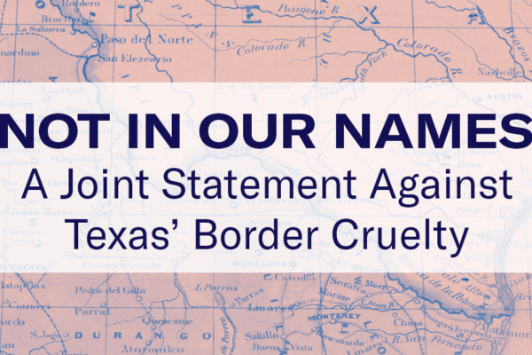 not in our names