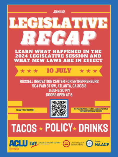 Legislative Recap Event