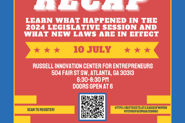 Legislative Recap Event