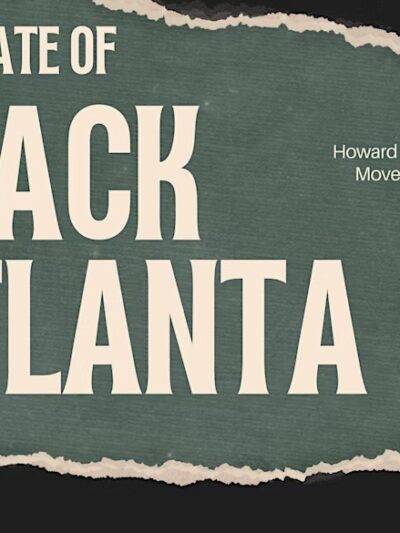 Event Graphic with text "The State of Black Atlanta"
