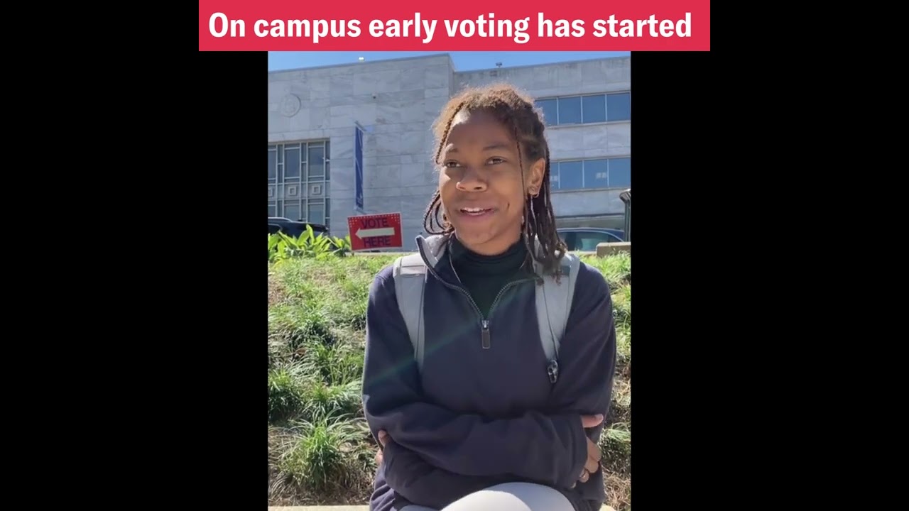 Students Vote Early On Campus