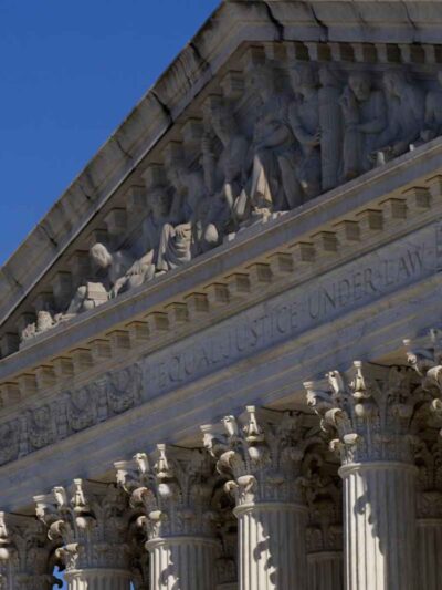 us flag in front of scotus