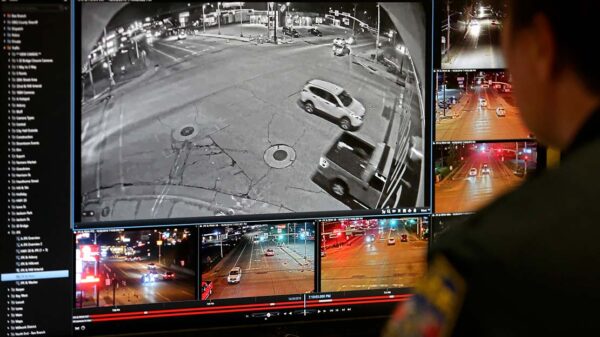 photo of police surveillance