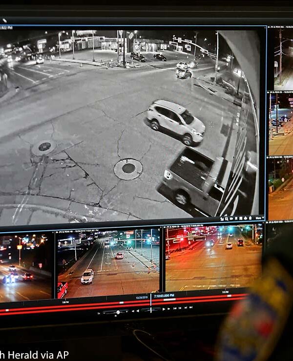 photo of police surveillance