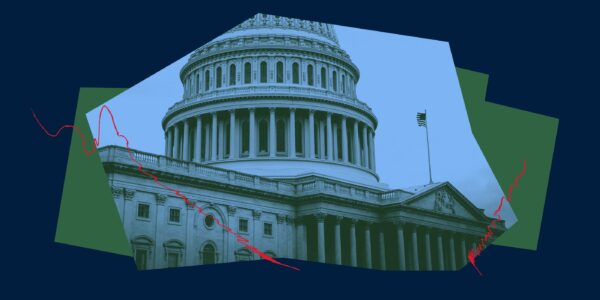 Graphic showing the outside of Congress