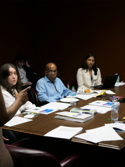 ACLU of Georgia staff informing volunteers on Sine Die 2026