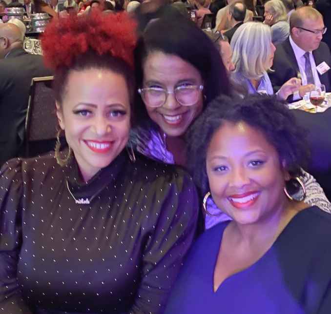 Nikole Hannah-Jones, Pulitzer Prize-winning creator, Andrea Young, ACLU director, & ACLU Board Chair Debra Archer