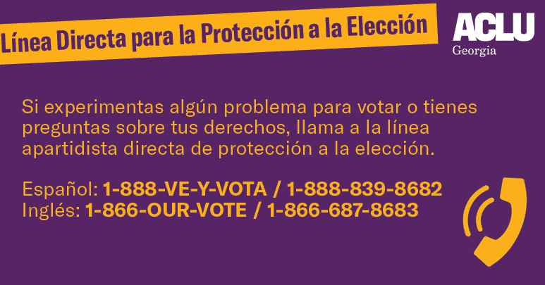 election protection SPANISH