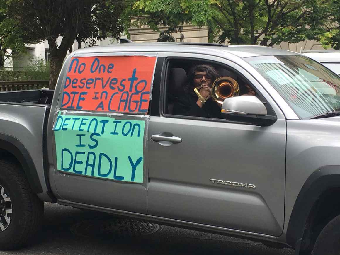 No one deserves to die in a cage. Detention is deadly