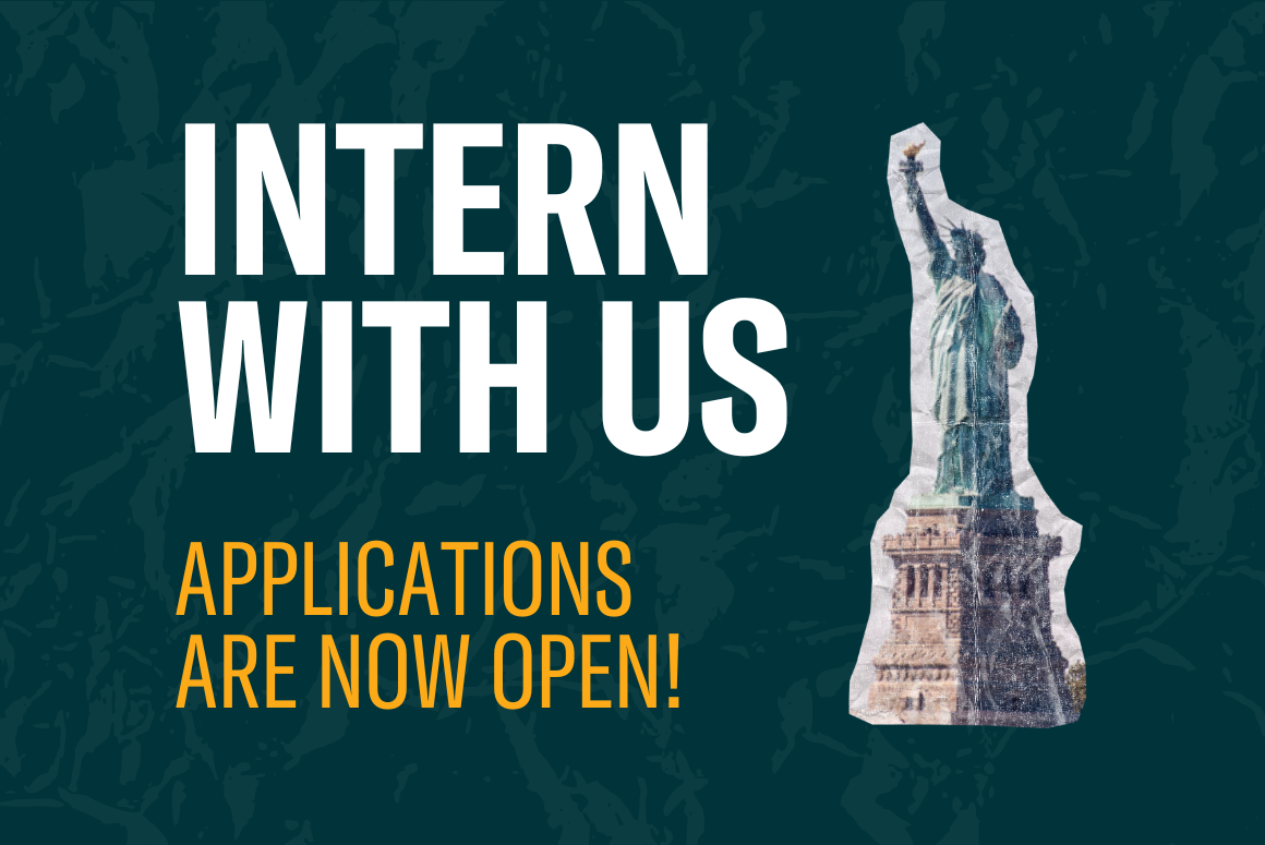 Intern with Us, applications are now open