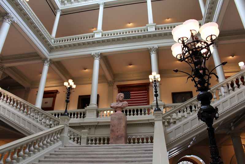 inside GA capitol building