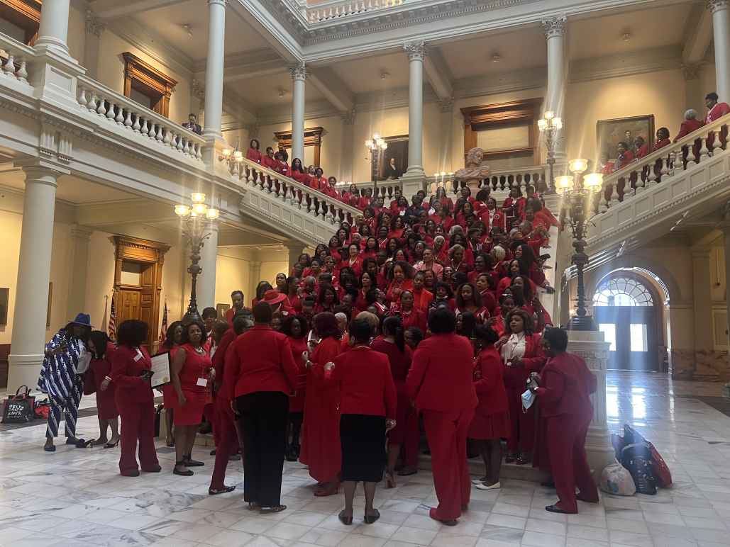 delta group on the capitol steps