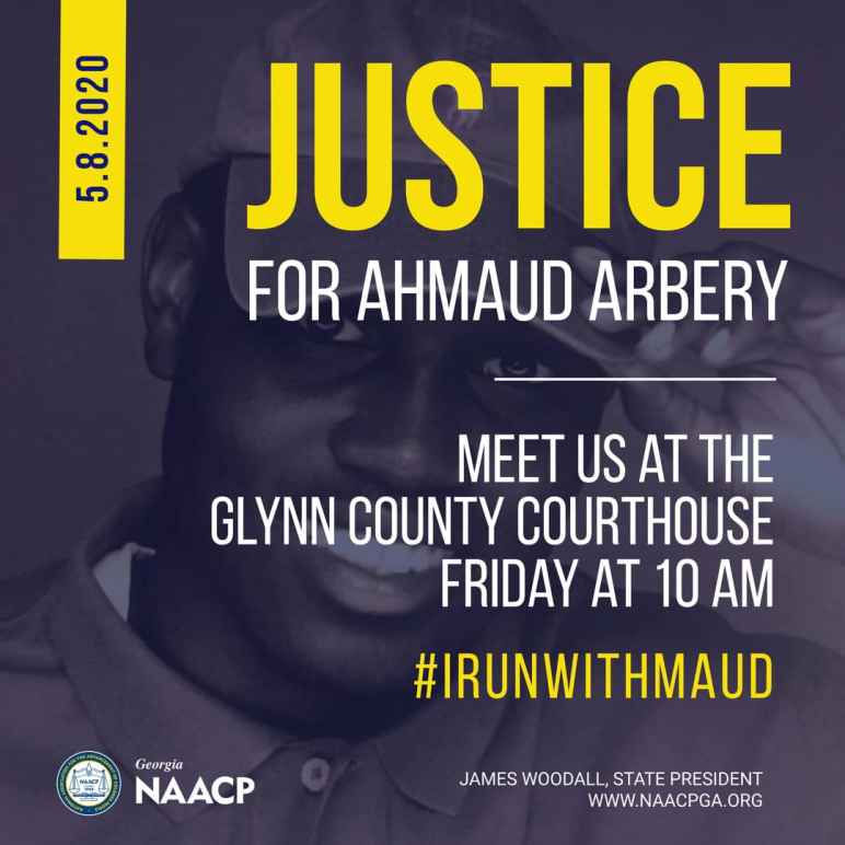 Justice for Ahmaud Arbery Protest