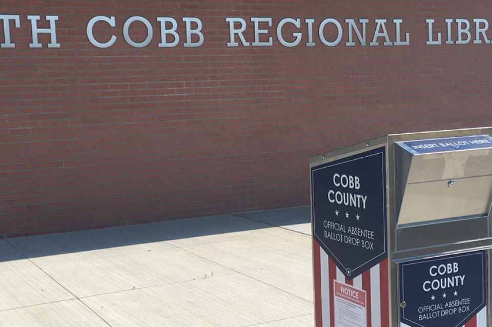 Cobb County Ballot Drop Box Locations Aclu Of Georgia
