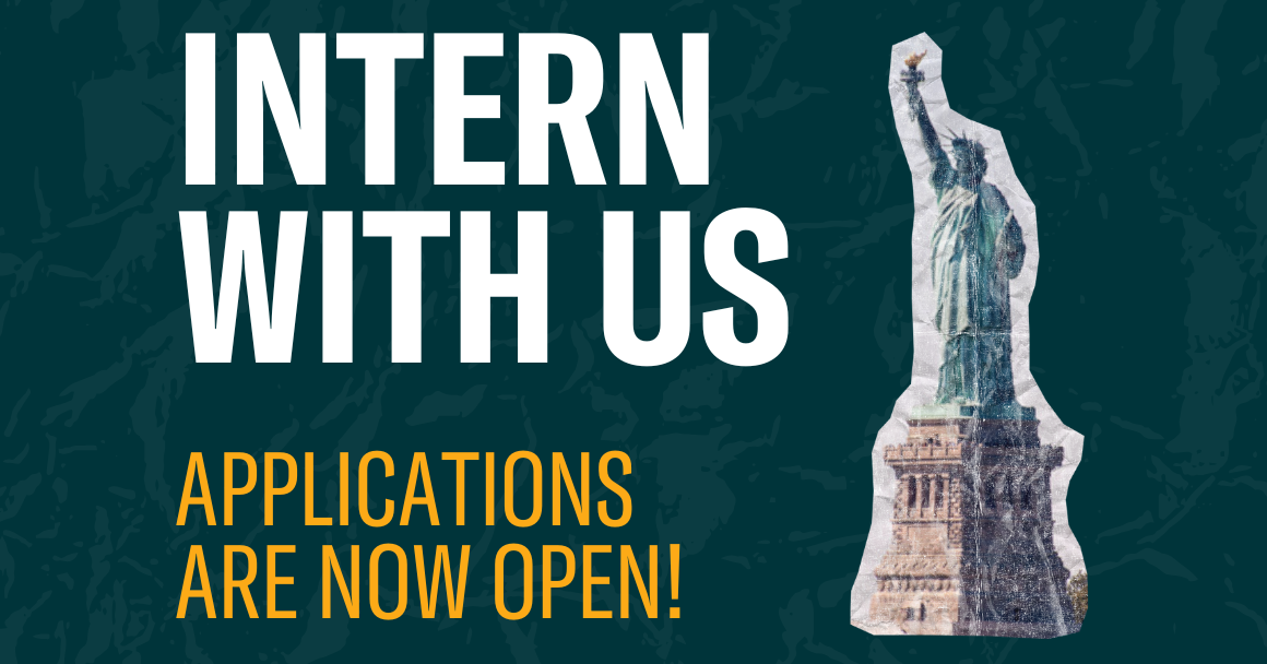 Intern with Us, applications are now open