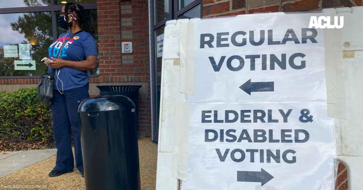 How Georgia’s new electoral law harms voters with disabilities