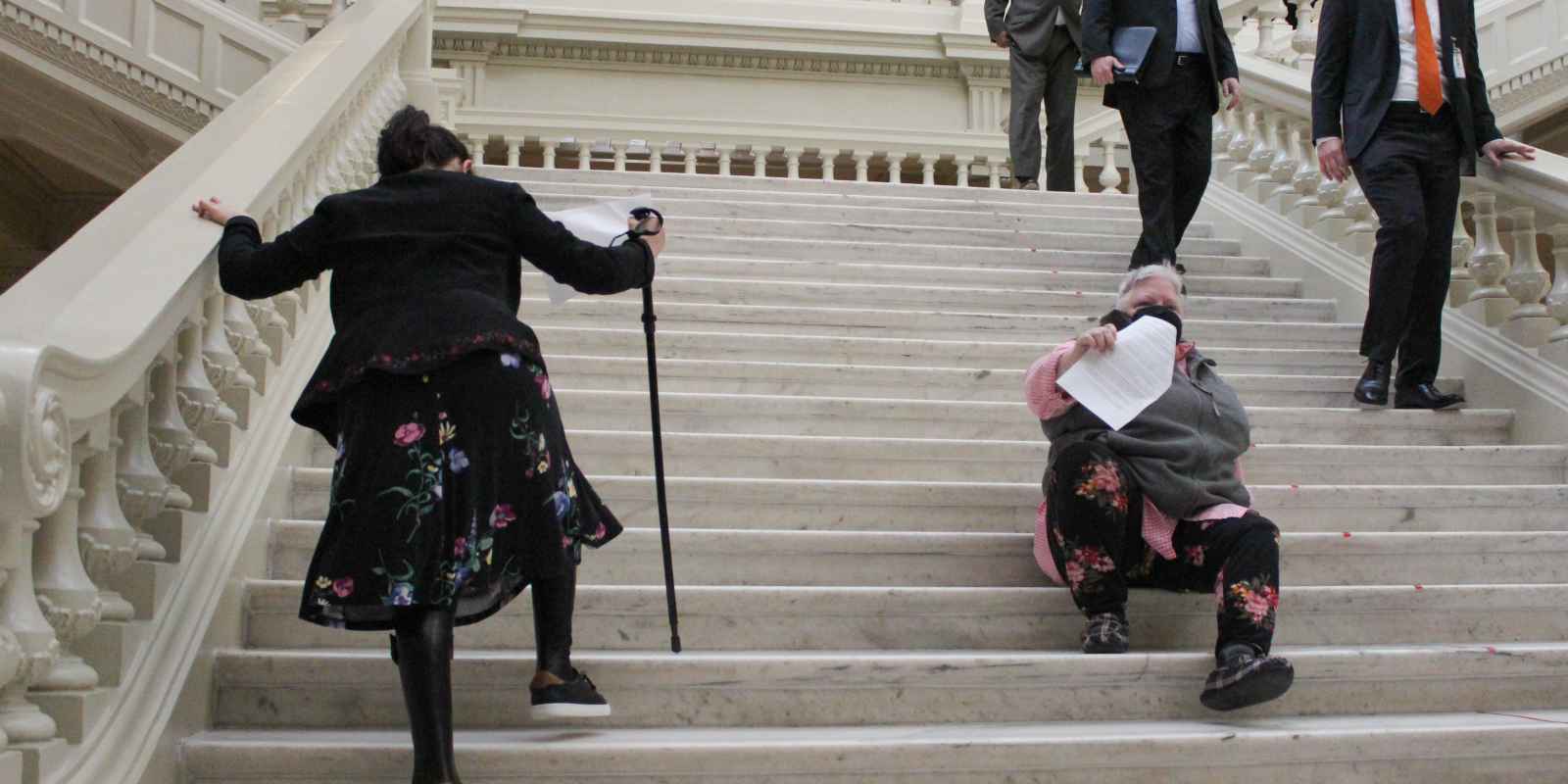 Coalition of people advocating for more disability rights in the state of Georgia