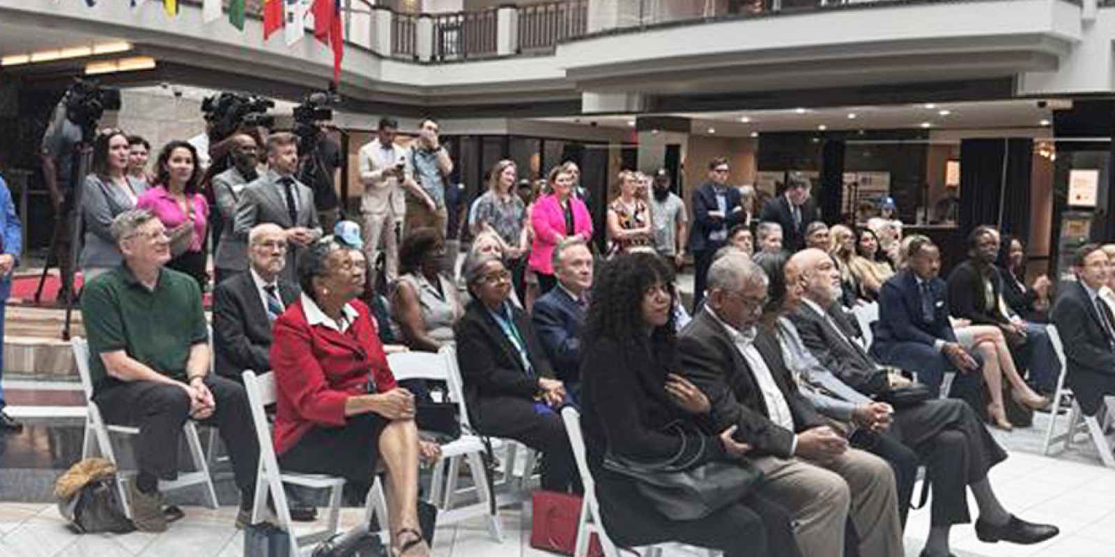 Crowd of attendees during Law Day 2025