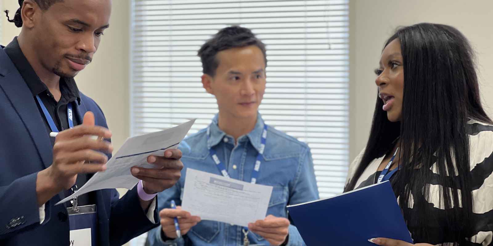 SLIP participants at the ACLU of Georgia offices