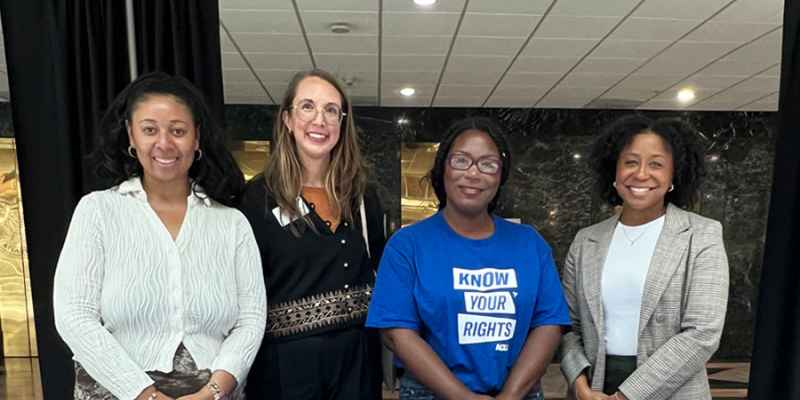 ACLU of Georgia staff 2 at Law Day 2025