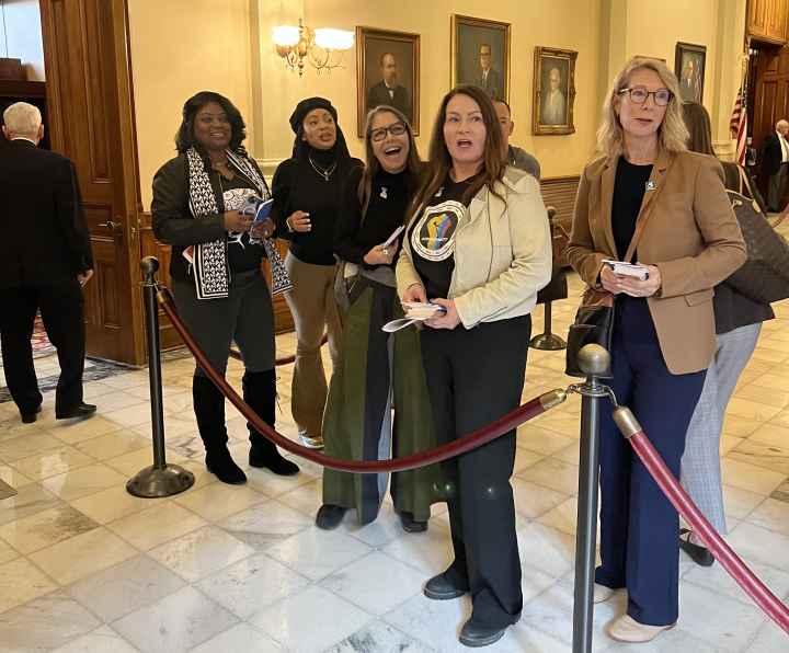 ACLU of Ga. supporters at Constitution Day 2024