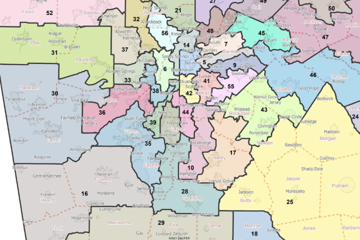 Plaintiffs’ Proposed State Senate Plan in South Metro Atlanta