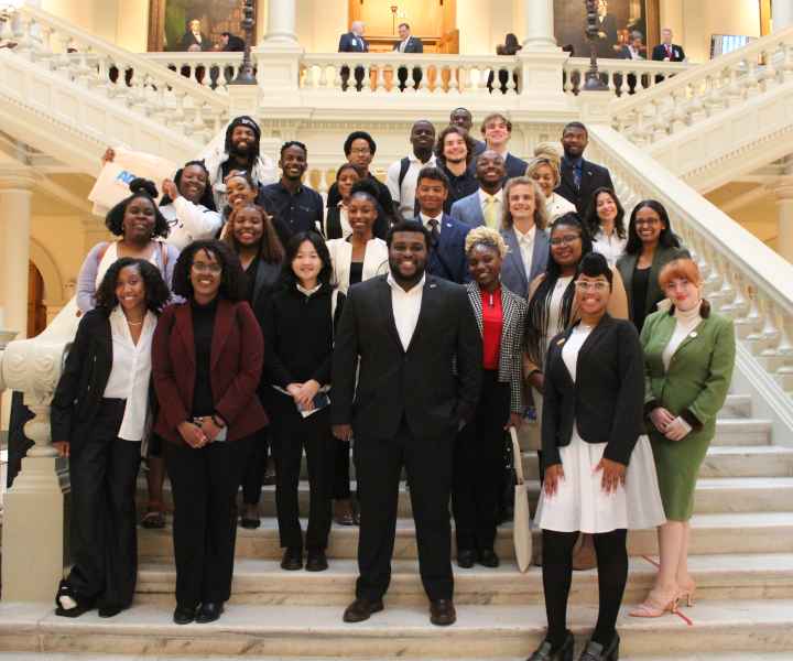 Student Lobby Day 2023 group photo