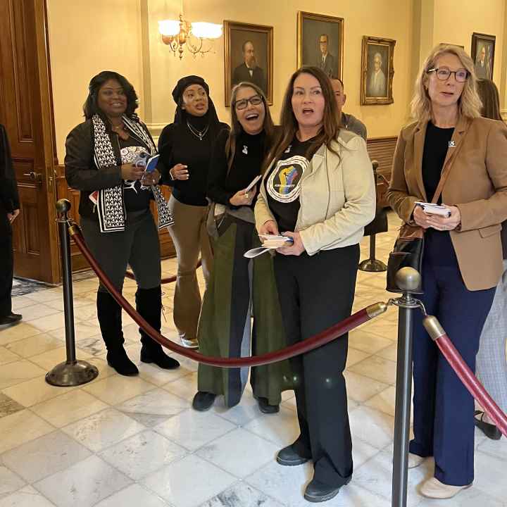 ACLU of Ga. supporters at Constitution Day 2024