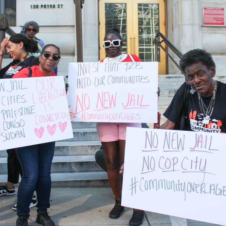 Community Over Cages press conference June 2024