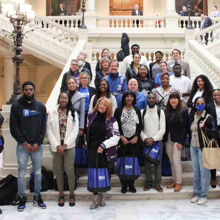 group photo in capitol