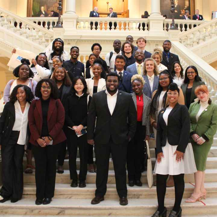 Student Lobby Day 2023 group photo