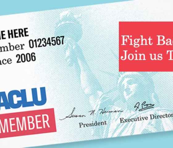 ACLU Membership Card -- Join us!
